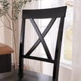 thumbnail image 5 of Bush Furniture Sterling Cross Back Dining Chairs - Set of 2 in Black, 5 of 8