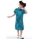 thumbnail image 4 of Vestido de verano, vestido cheongsam para niñas, vestido de actuación para niños, vestido pequeño cheongsam con dragón y fénix, rojo, 4 of 5