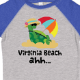 thumbnail image 4 of Inktastic Virginia Beach Virginia Boys or Girls Toddler T-Shirt, 4 of 5