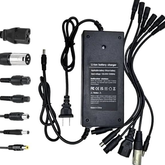 54.6V 2A Battery Charger, Compatible With Velotric Nomad 2