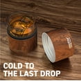 thumbnail image 2 of Vaso de whisky asobu con aislamiento de acero inoxidable, 310 ml, madera natural, 2 of 6