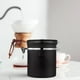 thumbnail image 5 of Tarro hermético para granos de café con válvula de escape unidireccional, 1,2 L, envase nórdico para café y alimentos. Noble negro, 5 of 9