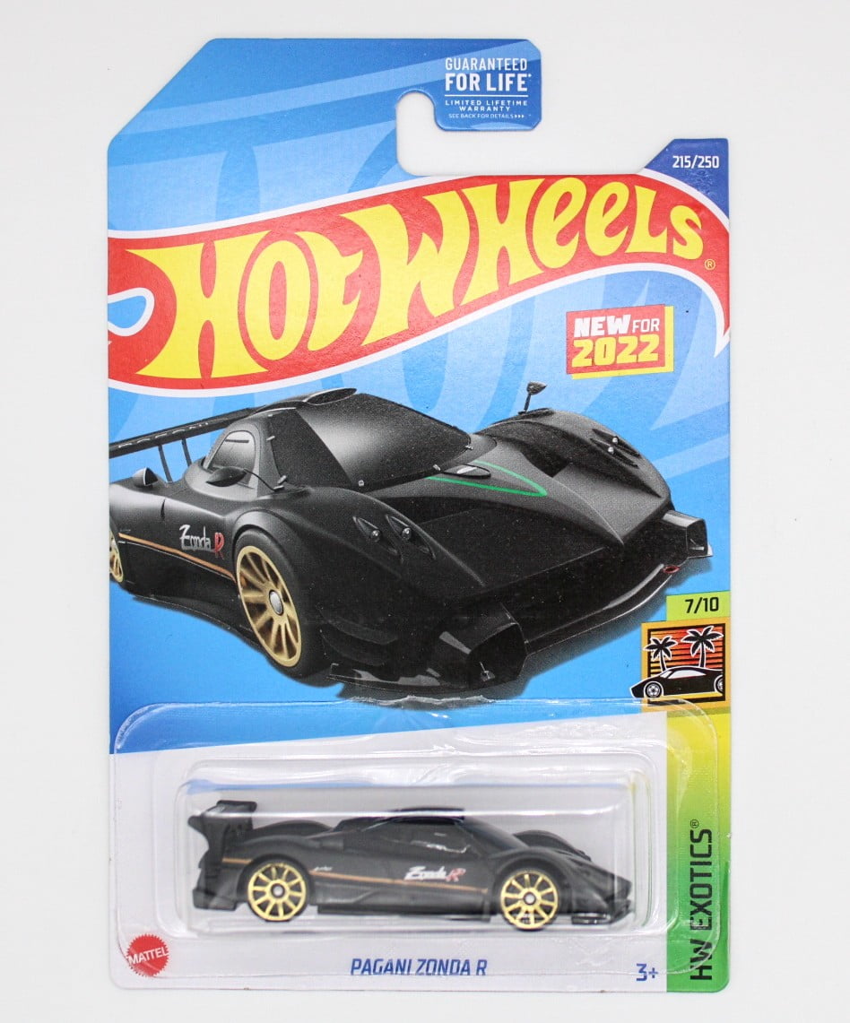 Hot Wheels Pagani Zonda R Black 2022 Line - Walmart.com
