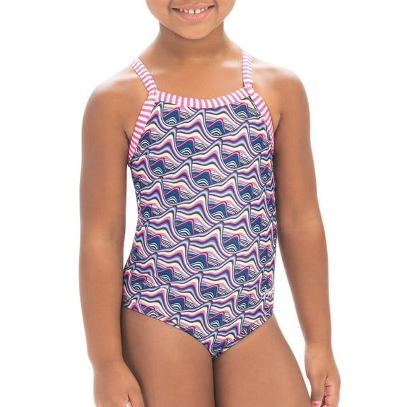 Little Dolfin Print 1-Piece in Candy Mountain