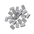thumbnail image 2 of maskred 100pieces Manchon en Aluminium Double Trou Simple et Polyvalent Robuste et Durable 1Set, 2 of 6
