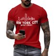 thumbnail image 4 of Never Forget 911 25th Anniversary T Shirts Men Patriotic Memorial Graphic Tee Courage Hope Patriotic 9/11 Memorial Shirts, 4 of 5