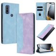 thumbnail image 1 of Phone Case for Motorola Moto G Pure FOXDOCK Premium Leather,Creative Dual-Color Cover with Card Slot,Shockproof, 1 of 6