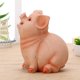 thumbnail image 5 of Hucha que no se puede abrir Hucha con forma de cerdo linda Hucha pequeña de silicona Caja de ahorros en efectivo Niños Niños Niñas 14 * 12 * 11 (S) TUNC Sencillez, 5 of 5