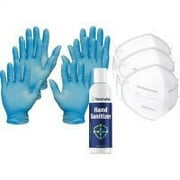Ansell Dura-Touch 5 mil PVC Disposable Gloves, X-Large, Clear, 100/Box
