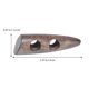 thumbnail image 2 of EeaseMX 50 botones de cuerno de madera, botones de oliva, para abrigos, suéteres, uniformes de béisbol, botones de cuerno DIY, 2 of 7