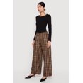 thumbnail image 2 of Women's Plaid Wide Leg Pants, 2 of 4