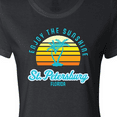 thumbnail image 4 of Inktastic Summer Enjoy the Sunshine St. Petersburg Florida in Blue Women's T-Shirt, 4 of 5