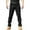 Black, variant on Men Workwear Dress Pant Cargo Stretch Pocket Work Trousers Long Hiking Travel Black Pant