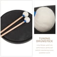 thumbnail image 4 of Drum Mallets Felt Blue Percussion Instrument Lovers Performance 2Pcs 15.4X2.4X2.4In, 4 of 5