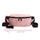 thumbnail image 3 of Bolso bandolera informal Bolso de pecho ligero Turismo Senderismo Camping (Rosa), 3 of 3