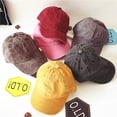 thumbnail image 4 of MKKAS Toddler Kids Baseball Cap Hat 100% Cotton Low Profile Adjustable Hat for Soft Skin-Friendly Daily Wear Minimalist Solid Color, Red, Baseball Cap Hat, Toddler, Cotton, 4 of 5