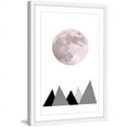 thumbnail image 2 of Marmont Hill "Pink Moon" by Katarina Snygg Framed Painting Print, 2 of 6