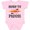 AD-Pink, variant on Inktastic Kayaking Born to Paddle Kayak Boys or Girls Baby Bodysuit
