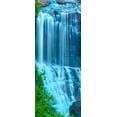 thumbnail image 2 of McLoughlin, James 15x32 White Modern Wood Framed Museum Art Print Titled - Vertical Water I, 2 of 4