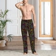 thumbnail image 2 of Fotbe Casino Icons Pantalones de Pijama para Hombre, Pantalones de Dormir, Pantalones de Casa con Cintura Ajustable y Bolsillos-XX-Large, 2 of 6