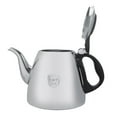 thumbnail image 2 of 1.2L Stainless Steel Stove top Teapot Tea Coffee Pot Kettle with Heat Resistant Handle, 2 of 5