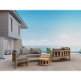 thumbnail image 3 of Anderson Teak SET-811 Circular Modular Deep Seating Set, Natural Smooth Well Sanded, 3 of 5