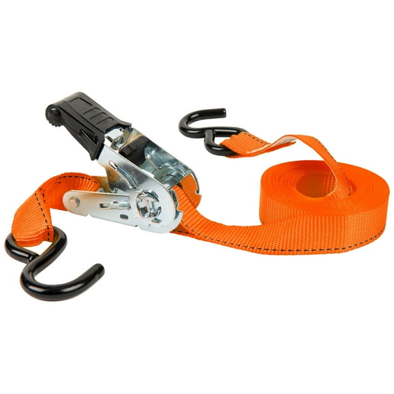 Keeper 05506 Ratchet Tie Down, 500 lb, 15 ft L x 1 in W