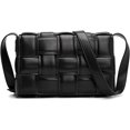 thumbnail image 1 of Bolso cruzado tejido para mujer, bolso bandolera pequeño, bolso cuadrado, 1 of 5