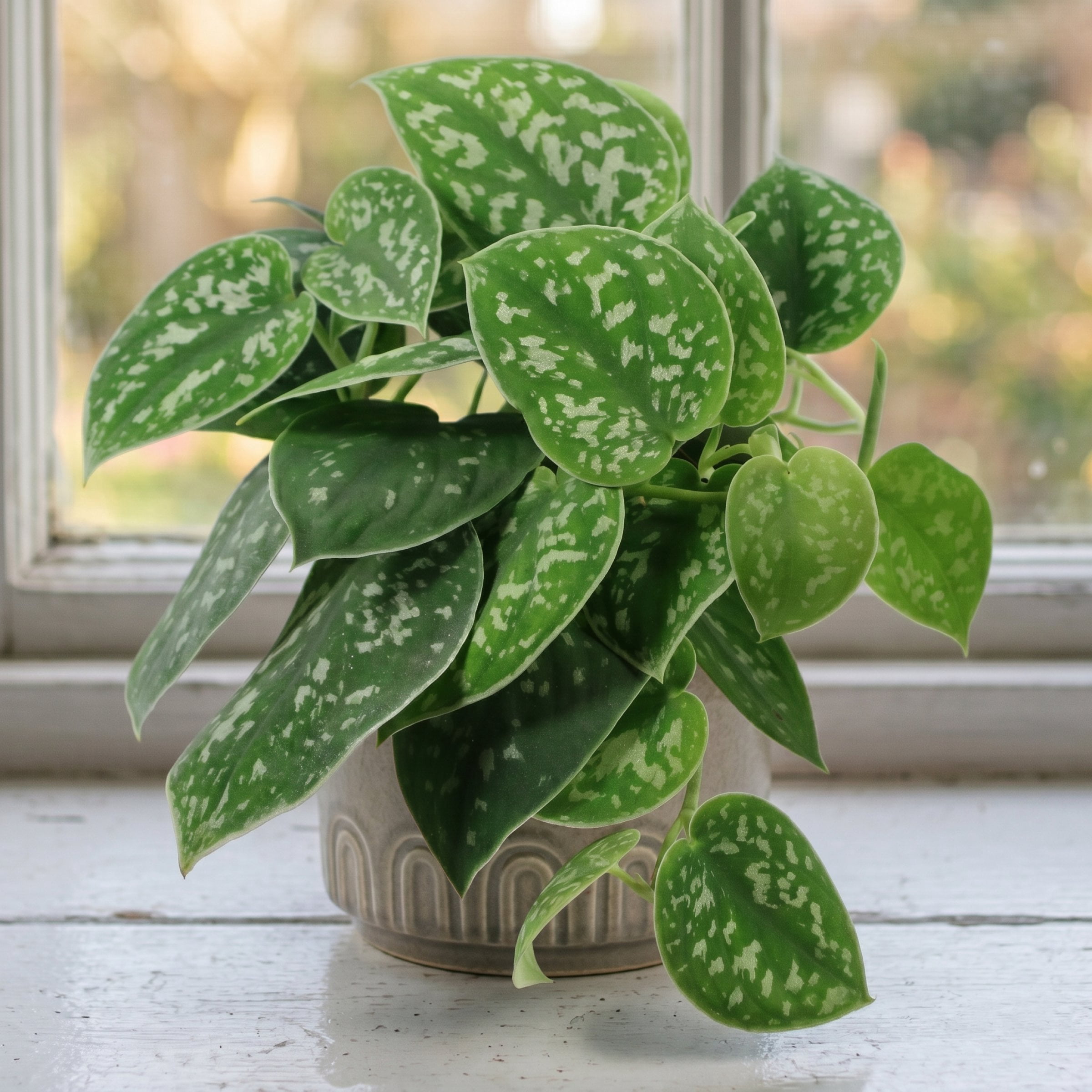 National Plant Network 5.5 in. Pothos Silvery Ann