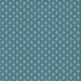 thumbnail image 1 of Ahgly Tapis d'Intérieur Lavable en Machine Carré Transitionnel Bleu Azur, 7 Pieds Carré, 1 of 7