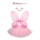 thumbnail image 1 of Disfraz de hada para niñas, disfraz de ángel, tutú, disfraz de mariposa para cosplay de vacaciones Rosa Yuyangstore disfraz de hada, 1 of 8