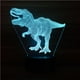 thumbnail image 5 of Toystoory Lámpara de cabecera de dinosaurio 3D Holograma Ilusión Luz nocturna con control remoto Iluminación y accesorios Toystoory HA020118-00, 5 of 6