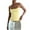 Yellow, variant on Pincandy Full Seamless Stretch Camisole Tank Tops for Women - Spaghetti Strap Undershirt Cami Fits Women