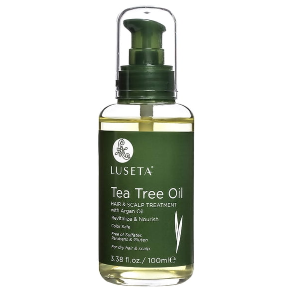 Sérum capilar Luseta, aceite de árbol de té revitalizante, 100 ml, no destiñe