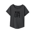thumbnail image 3 of Camiseta de Mujer Recuerdo de Verano Camisa de Cuello Redondo de Ajuste Regular para Caminar de Vacaciones S, 3 of 7