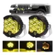 thumbnail image 1 of Par Faros Redondos Led Superpotente 50w Tipo Baja 5 '' Jeep, 1 of 8