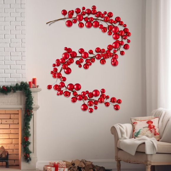 Christmas Ornaments,Garland Christmas Christmas Garland Christmas Garland Ornaments 6 Ft Christmas Garland Ornaments For Indoor Outdoor Home Decoration,Christmas Tree Decorations Set