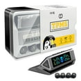 thumbnail image 3 of yaaqii TPMS Solar Powered Wireless Tire Pressure Monitor with 4 External Sensors, 3 of 6