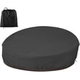 thumbnail image 1 of Funda impermeable para sofá cama roja 210D Funda para sofá cama roja Oxford Funda para muebles de jardín con cuero anti-UV/luz/resistente a la luz negro 210D, 1 of 5