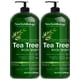 thumbnail image 1 of Body Wash New York Biology Tea Tree, 500 ml, para hombres y mujeres, paquete de 2, 1 of 7