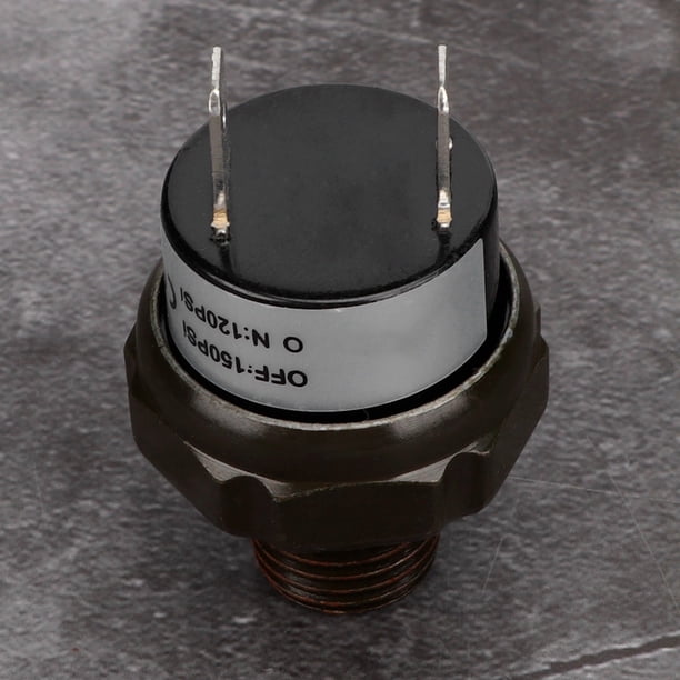 Interruptor de presión de aire, compresor de aire automático para automóvil Interruptor de presión del compresor de aire Interruptor de control de presión Durabilidad extendida