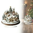 thumbnail image 2 of Jierger Christmas Teapot House Table 2D Acrylic Teapot Shaped Christmas House Tabletop Ornaments With Base Christmas Decorations For Home Mantel Shelf Centerpieces Fireplace Decor, 2 of 9