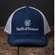 thumbnail image 2 of Gorra de béisbol Hat Smith & Wesson Trucker con emblema azul y gris, 2 of 9