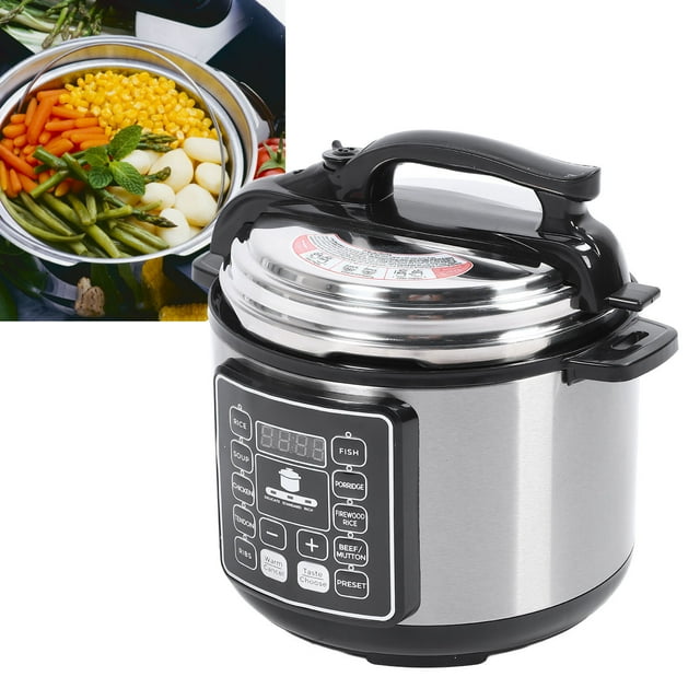 Olla A Presión Eléctrica De 5L, Olla Múltiple Instantánea Que Mantiene El Sabor Original, Enchufe Estadounidense De 110V, Multifuncional, Segura, Ahorro De Energía Para Arroz
