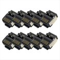 thumbnail image 1 of 10 Conectores RJ45 Especiales 8P8C, Conector Modular de Cuerpo Corto Macho con Carcasa Blindada para Cable de Red, 1 of 5