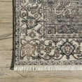 thumbnail image 5 of nuLOOM Harriet Vintage Medallion Fringe Area Rug, 5' x 7' 9", Dark Gray, 5 of 9