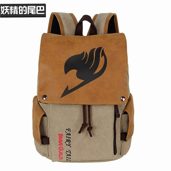 Anime Backpack School Bag Backpack Tokyo Avengers Fairy Tail One Piece Midoriya Canvas School Bag
