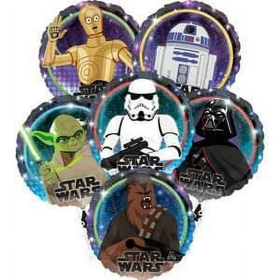 Anagram Star Wars Galaxy Bouquet of Balloons