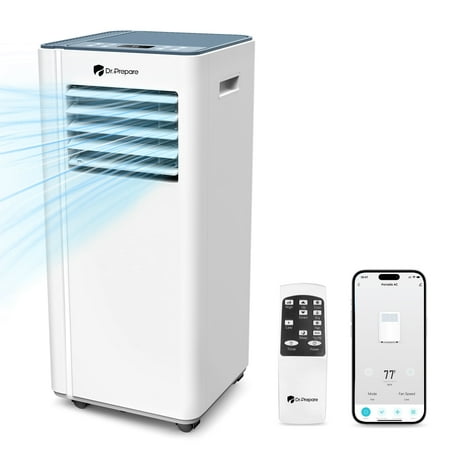 Dr. Prepare 8000 BTU 300 sq. ft Portable Air Conditioner