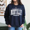 thumbnail image 4 of EcoLoom Please Hold I'm Mentally Buffering Long Sleeve Unisex Midweight Crewneck Sweatshirt, 4 of 4